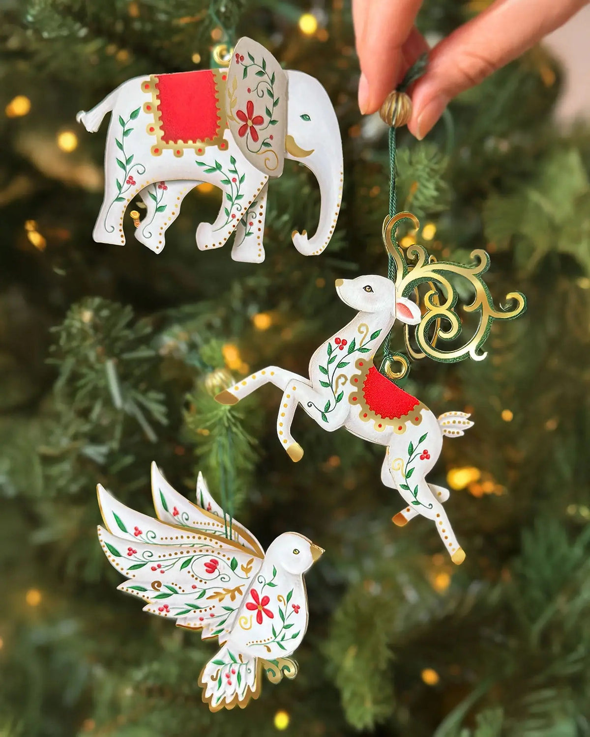 12 Days Enchanted Forest Ornaments Advent
