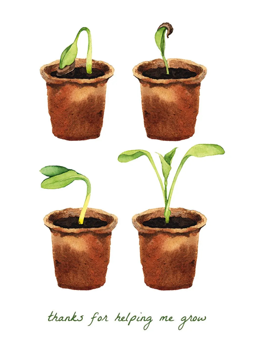 Helping me Grow Card