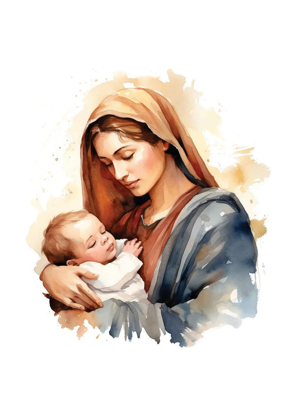 Nativity Christmas Card