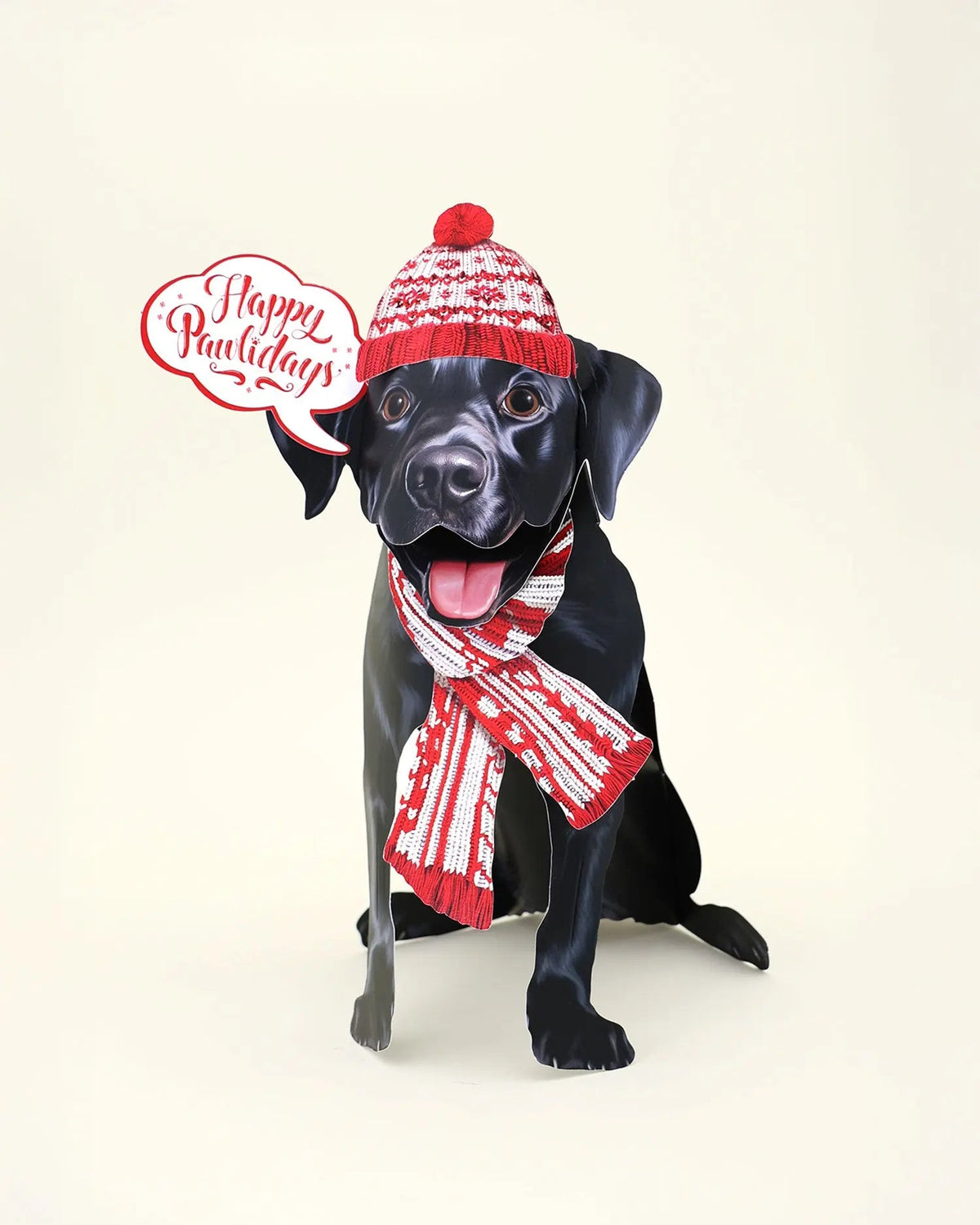 Holiday Black Lab