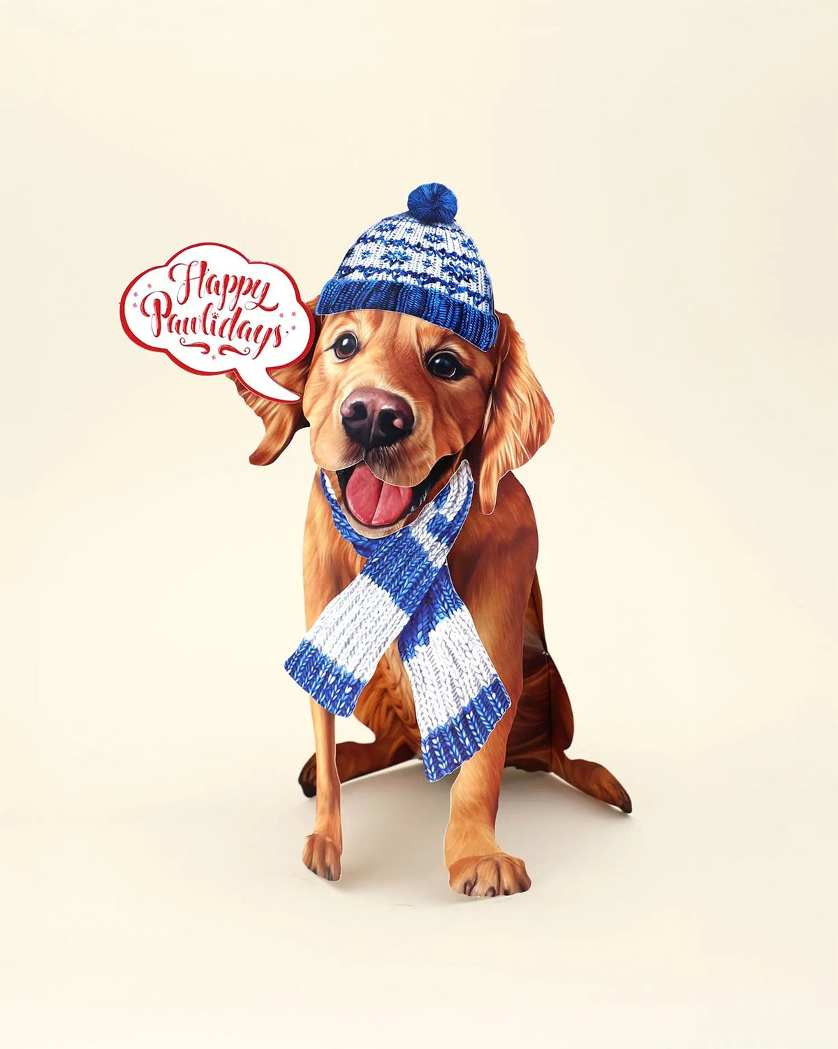 Holiday Golden Retriever