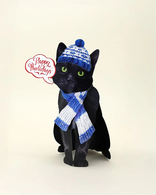 Holiday Black Cat