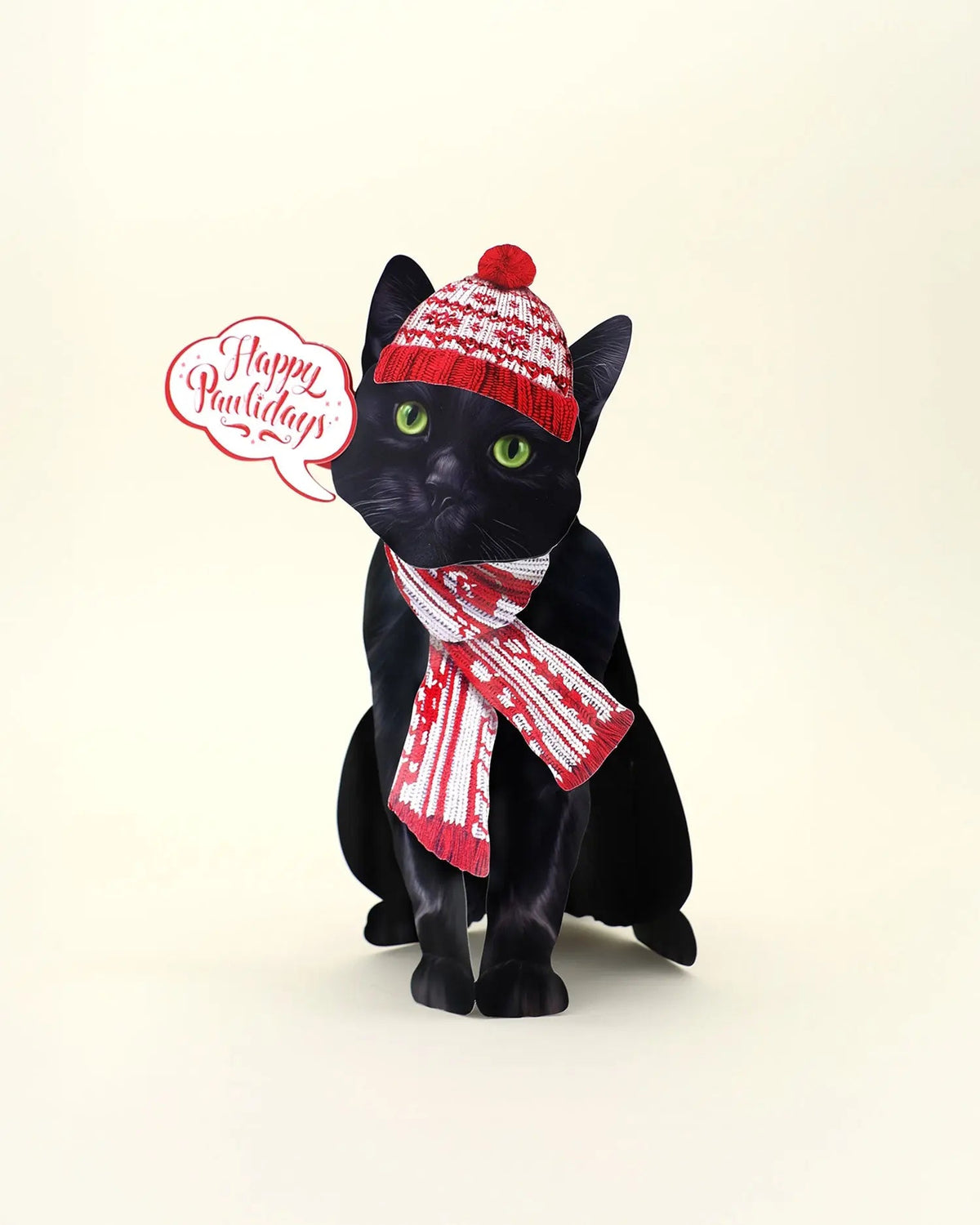 Holiday Black Cat