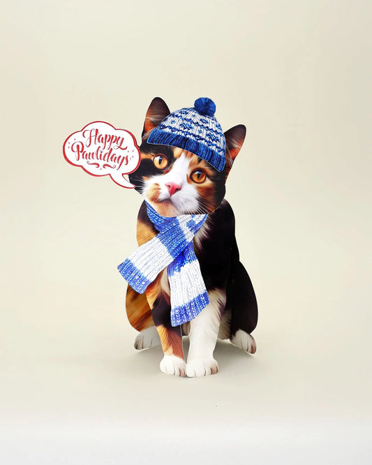Holiday Calico Cat