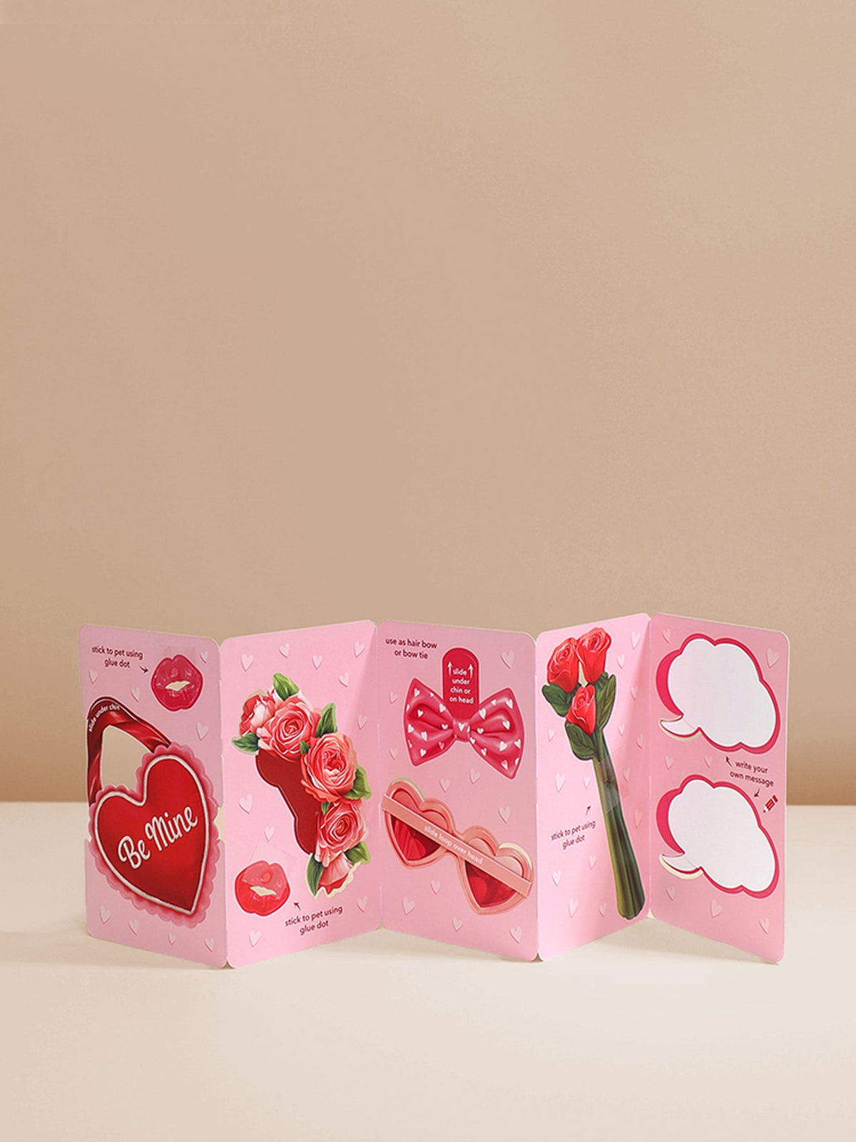 Valentine's Day Pop-Up Pet Accessories