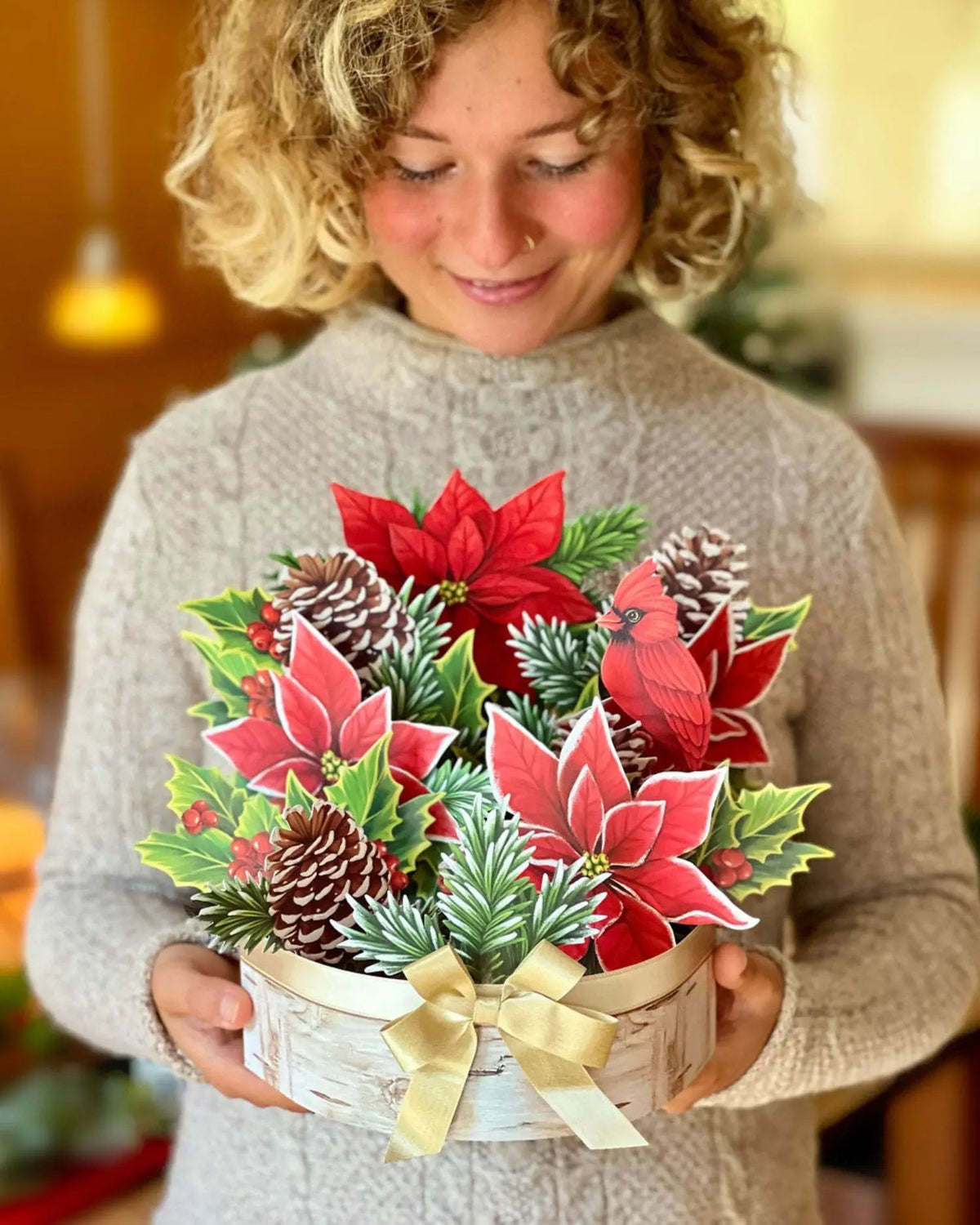 Birch Poinsettia