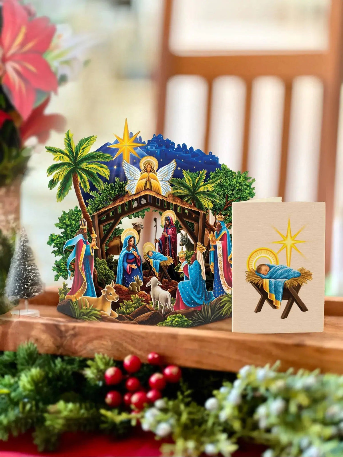 Mini Starlit Nativity FreshCut Paper