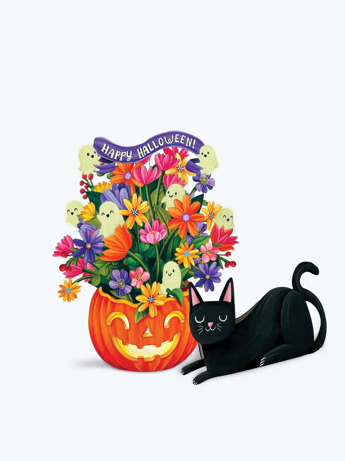 Mini Jack-O'-Lantern Boo-quet