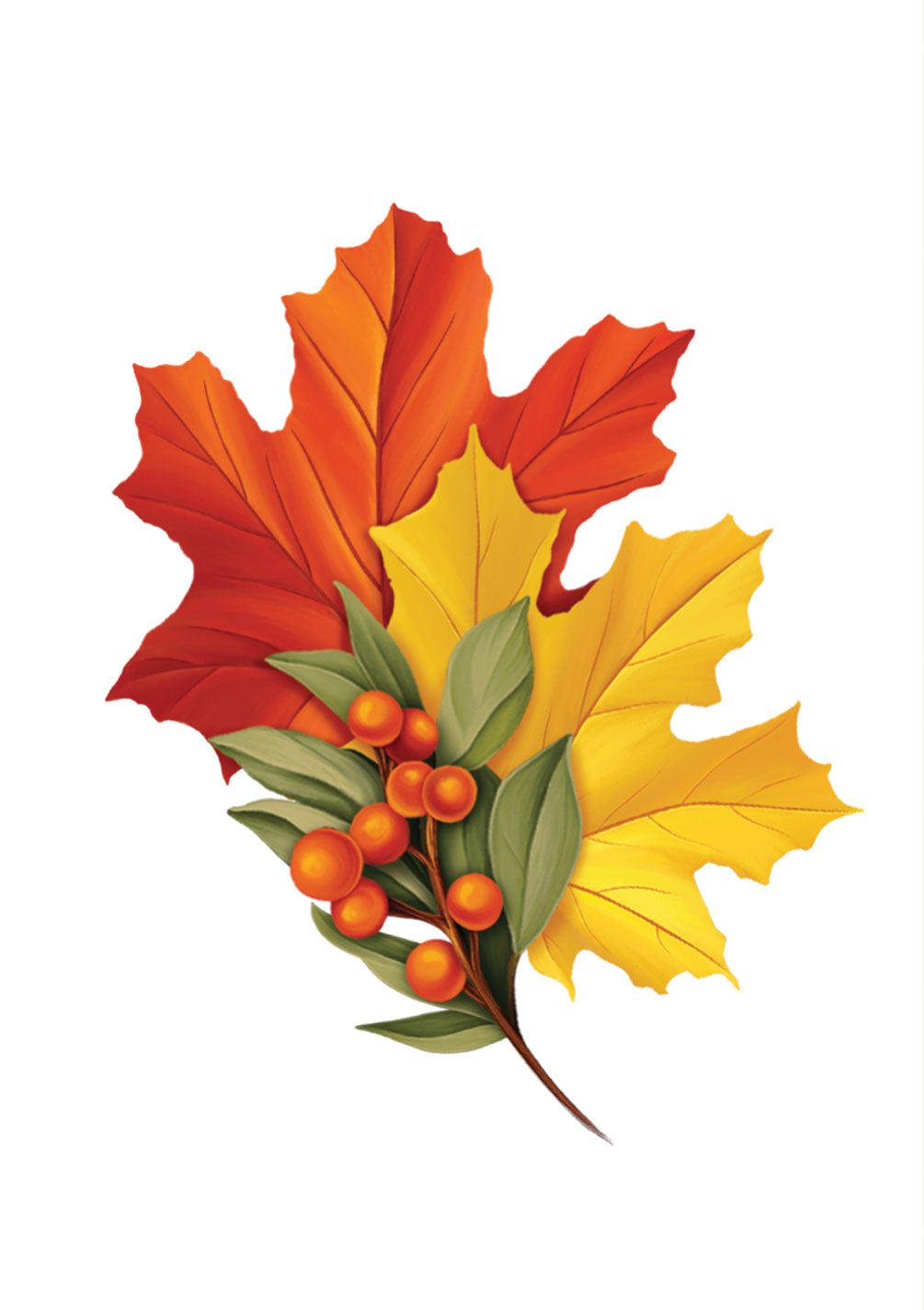 Fall Candle Card