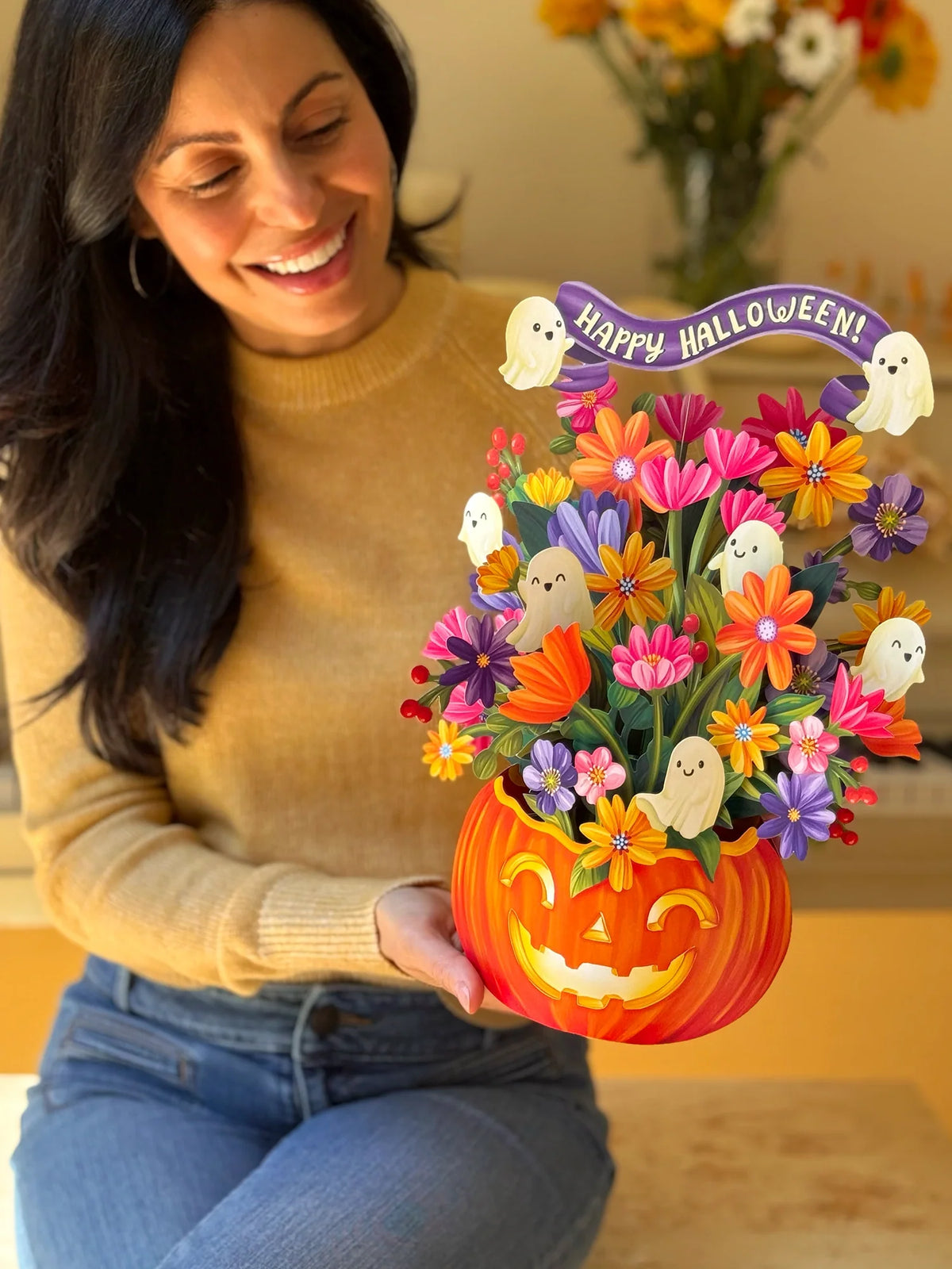 Jack-O’-Lantern Boo-quet