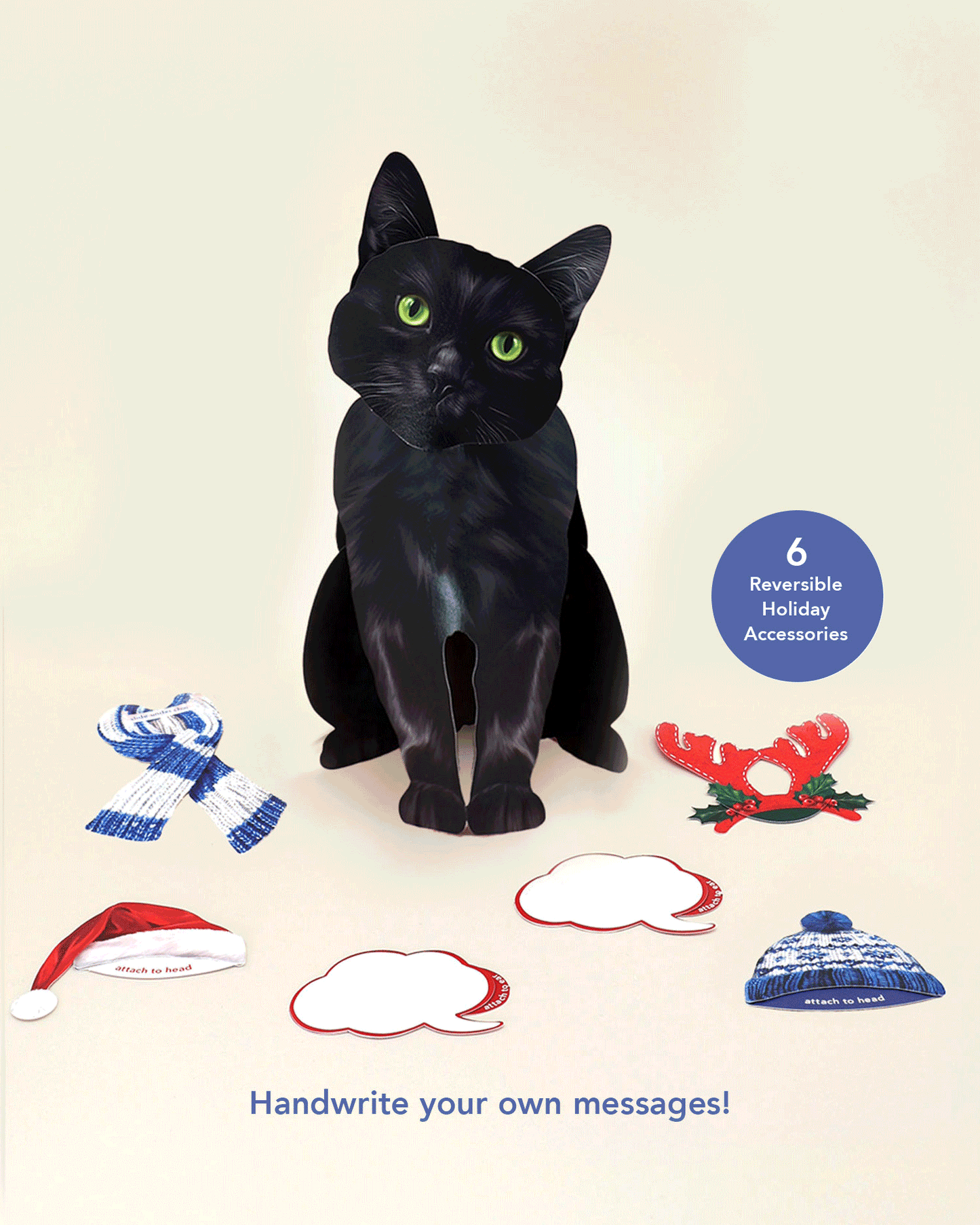 Holiday Black Cat